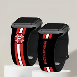 Fortuna Düsseldorf Neue Version Apple-Watch Silikonarmband