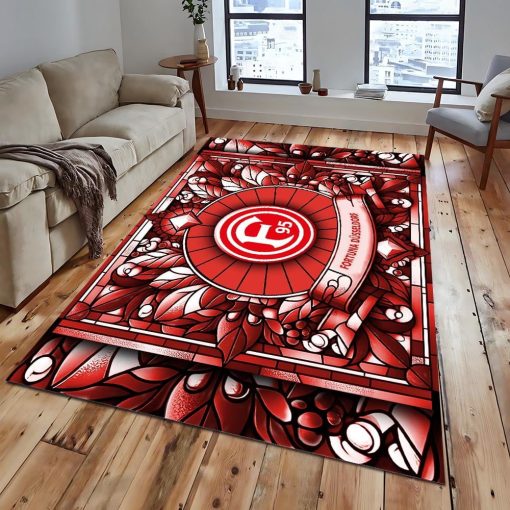 Fortuna Düsseldorf Neues Design Bodenteppich