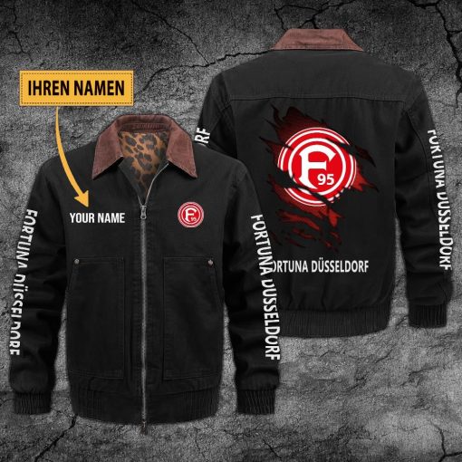 Fortuna Düsseldorf Individueller Name Neues Design Zip-Jacke Fortuna Düsseldorf Individueller Name Neues Design Zip-Jacke