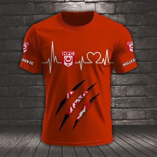 Hallescher FC Neues Design T-Shirt Hallescher FC Neues Design T-Shirt
