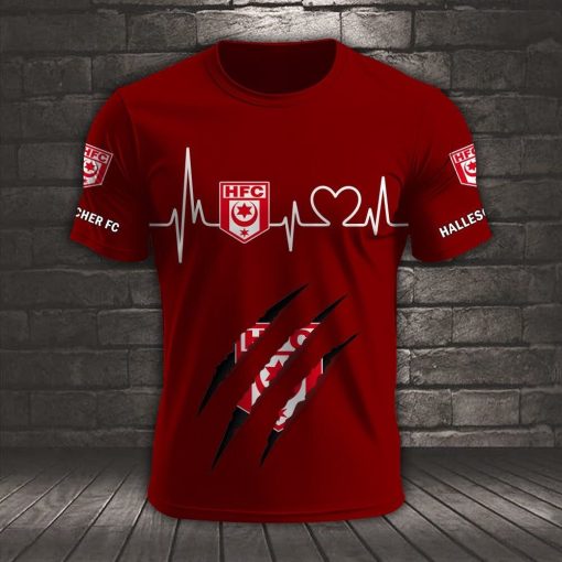 Hallescher FC Neues Design T-Shirt Hallescher FC Neues Design T-Shirt