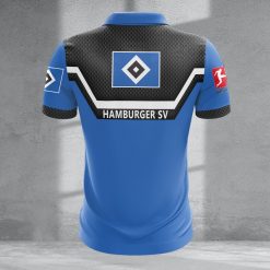 Hamburger SV Individueller Name Neue Version Reißverschluss Poloshirt