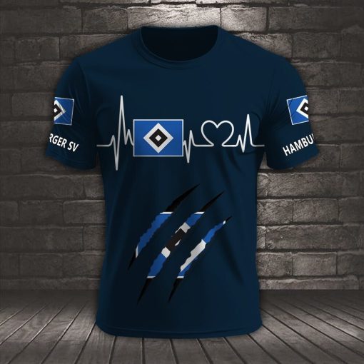 Hamburger SV Neues Design T-Shirt Hamburger SV Neues Design T-Shirt