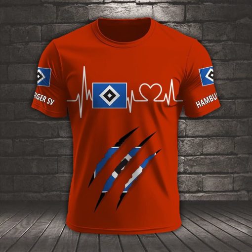 Hamburger SV Neues Design T-Shirt Hamburger SV Neues Design T-Shirt