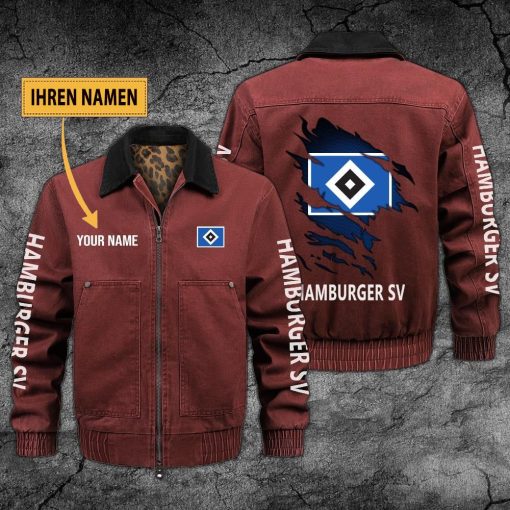 Hamburger SV Individueller Name Neues Design Zip-Jacke Hamburger SV Individueller Name Neues Design Zip-Jacke
