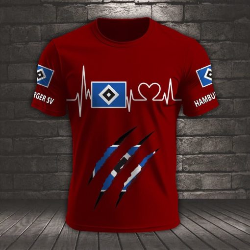 Hamburger SV Neues Design T-Shirt Hamburger SV Neues Design T-Shirt