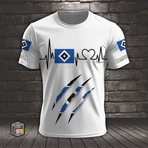 Hamburger SV Neues Design T-Shirt Hamburger SV Neues Design T-Shirt