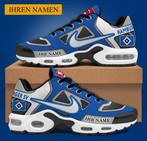 Hamburger SV Individueller Name Neues Design BW Air Max Plus Schuhe Hamburger SV Individueller Name Neues Design BW Air Max Plus Schuhe