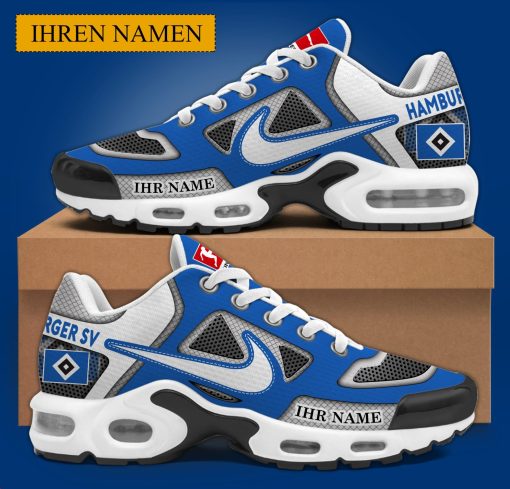 Hamburger SV Individueller Name Neues Design BW Air Max Plus Schuhe