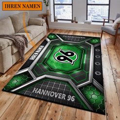 Hannover 96 Individueller Name Neues Design Bodenteppich