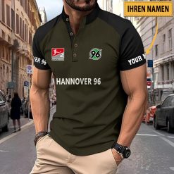 Hannover 96 Individueller Name Neues Design Sport-Poloshirt