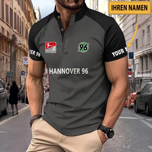 Hannover 96 Individueller Name Neues Design Sport-Poloshirt Hannover 96 Individueller Name Neues Design Sport-Poloshirt