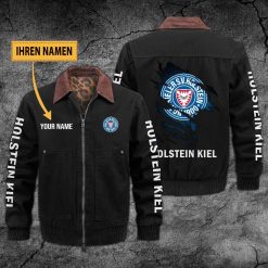 Holstein Kiel Individueller Name Neues Design Zip-Jacke