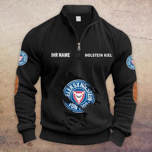 Holstein Kiel Individueller Name Neue Version Halbzip-Pullover Holstein Kiel Individueller Name Neue Version Halbzip-Pullover