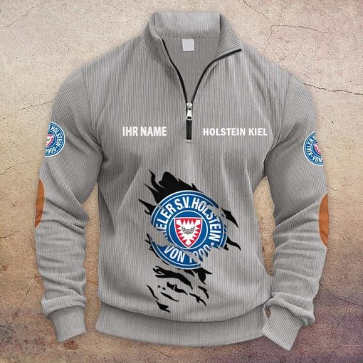 Holstein Kiel Individueller Name Neue Version Halbzip-Pullover Holstein Kiel Individueller Name Neue Version Halbzip-Pullover
