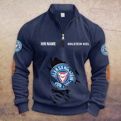 Holstein Kiel Individueller Name Neue Version Halbzip-Pullover Holstein Kiel Individueller Name Neue Version Halbzip-Pullover