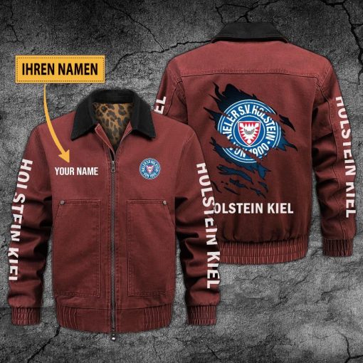 Holstein Kiel Individueller Name Neues Design Zip-Jacke Holstein Kiel Individueller Name Neues Design Zip-Jacke