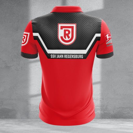 Jahn Regensburg Individueller Name Neue Version Reißverschluss Poloshirt Jahn Regensburg Individueller Name Neue Version Reißverschluss Poloshirt