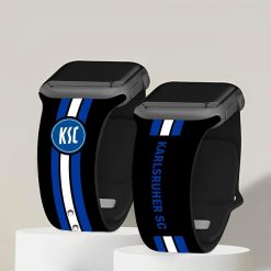Karlsruher SC Neue Version Apple-Watch Silikonarmband