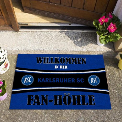 Karlsruher SC Neue Version Fußmatte aus Gummi