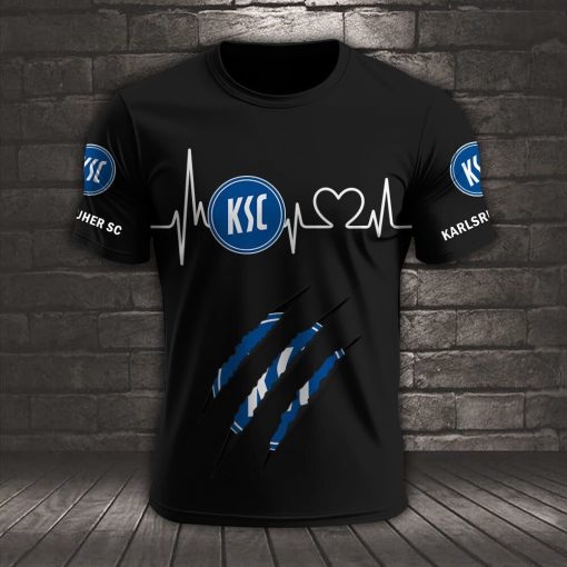 Karlsruher SC Neues Design T-Shirt Karlsruher SC Neues Design T-Shirt