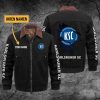 Karlsruher SC Individueller Name Neues Design Zip-Jacke