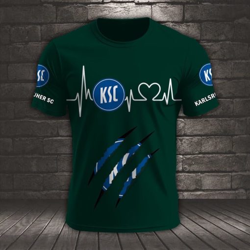 Karlsruher SC Neues Design T-Shirt Karlsruher SC Neues Design T-Shirt