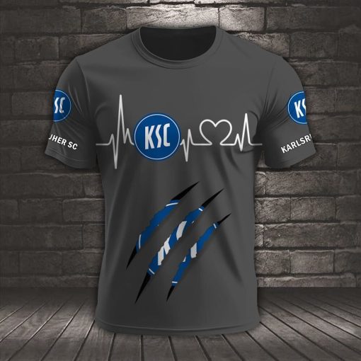 Karlsruher SC Neues Design T-Shirt Karlsruher SC Neues Design T-Shirt