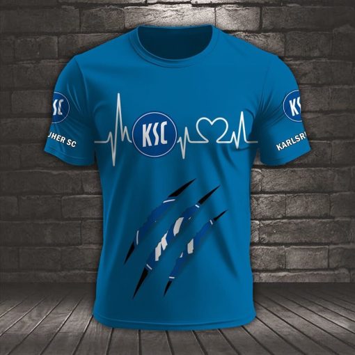 Karlsruher SC Neues Design T-Shirt Karlsruher SC Neues Design T-Shirt