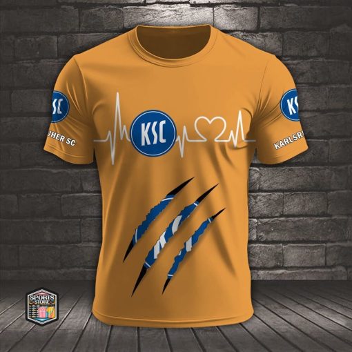 Karlsruher SC Neues Design T-Shirt Karlsruher SC Neues Design T-Shirt