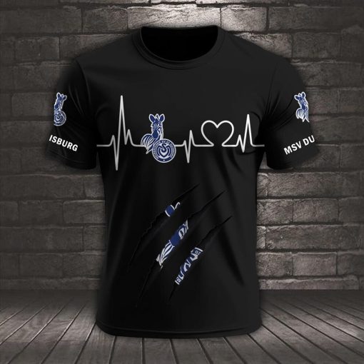 MSV Duisburg Neues Design T-Shirt MSV Duisburg Neues Design T-Shirt