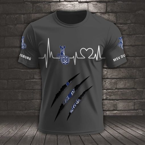 MSV Duisburg Neues Design T-Shirt MSV Duisburg Neues Design T-Shirt
