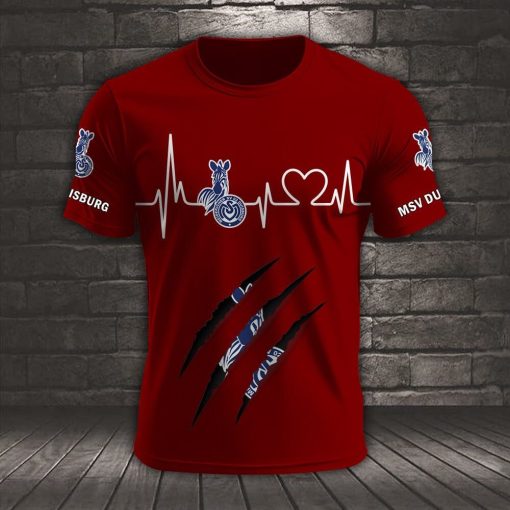 MSV Duisburg Neues Design T-Shirt MSV Duisburg Neues Design T-Shirt