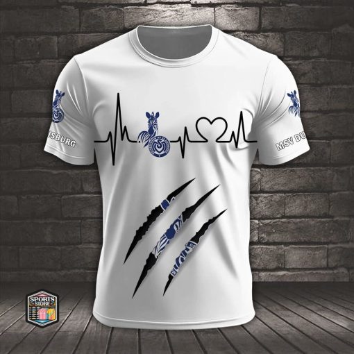 MSV Duisburg Neues Design T-Shirt MSV Duisburg Neues Design T-Shirt