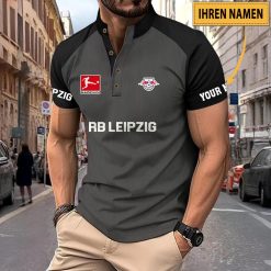 RB Leipzig Individueller Name Neues Design Sport-Poloshirt