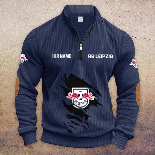 RB Leipzig Individueller Name Neue Version Halbzip-Pullover RB Leipzig Individueller Name Neue Version Halbzip-Pullover