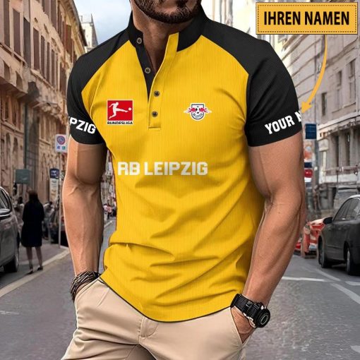 RB Leipzig Individueller Name Neues Design Sport-Poloshirt RB Leipzig Individueller Name Neues Design Sport-Poloshirt
