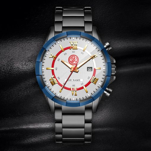 Rot-Weiss Essen Individueller Name Neue Edition Vermächtnis-Uhr Rot-Weiss Essen Individueller Name Neue Edition Vermächtnis-Uhr