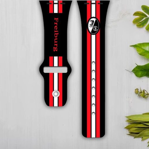 SC Freiburg Neue Version Apple-Watch Silikonarmband SC Freiburg Neue Version Apple-Watch Silikonarmband