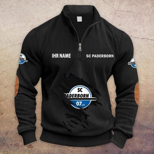 SC Paderborn 07 Individueller Name Neue Version Halbzip-Pullover SC Paderborn 07 Individueller Name Neue Version Halbzip-Pullover