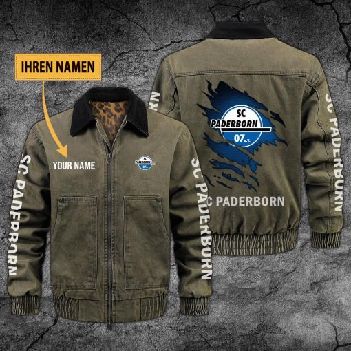 SC Paderborn 07 Individueller Name Neues Design Zip-Jacke SC Paderborn 07 Individueller Name Neues Design Zip-Jacke