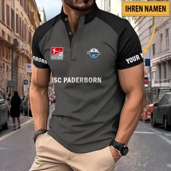 SC Paderborn 07 Individueller Name Neues Design Sport-Poloshirt
