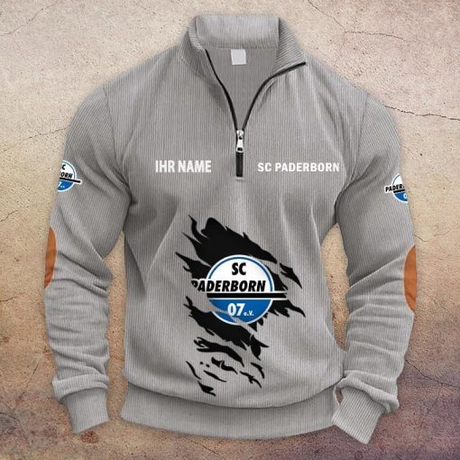 SC Paderborn 07 Individueller Name Neue Version Halbzip-Pullover SC Paderborn 07 Individueller Name Neue Version Halbzip-Pullover