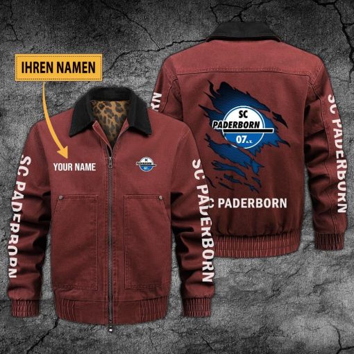 SC Paderborn 07 Individueller Name Neues Design Zip-Jacke SC Paderborn 07 Individueller Name Neues Design Zip-Jacke