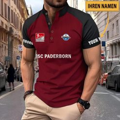 SC Paderborn 07 Individueller Name Neues Design Sport-Poloshirt