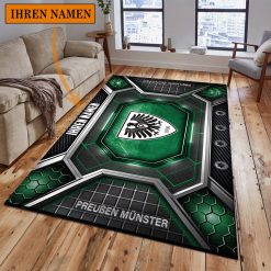 SC Preußen Münster Individueller Name Neues Design Bodenteppich