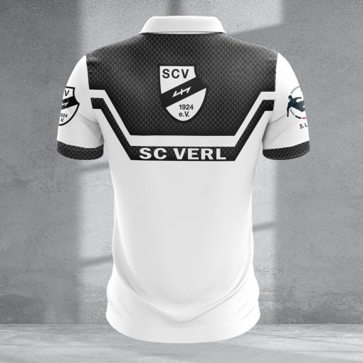 SC Verl Individueller Name Neue Version Reißverschluss Poloshirt SC Verl Individueller Name Neue Version Reißverschluss Poloshirt
