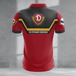 SG Dynamo Dresden Individueller Name Neue Version Reißverschluss Poloshirt