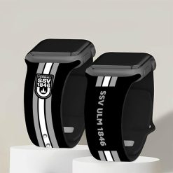 SSV Ulm 1846 Neue Version Apple-Watch Silikonarmband