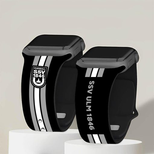 SSV Ulm 1846 Neue Version Apple-Watch Silikonarmband